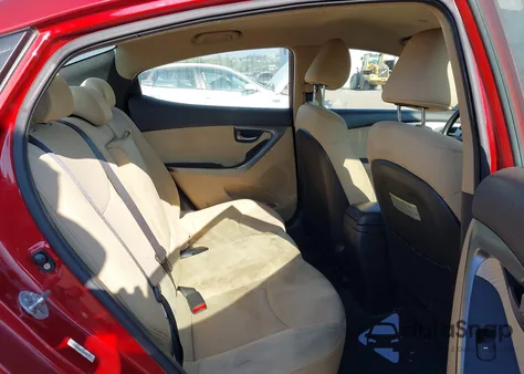 2012 Hyundai Elantra Gls (Ulsan Plant) из США, поврежденный, VIN KMHDH4AEXCU424323